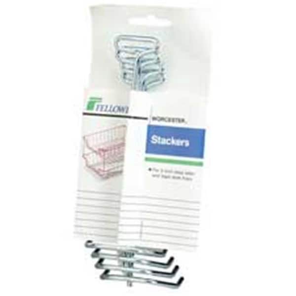 Fellowes Mfg. Co. FEL63112 Stacking Supports For 60112- 5-.50in.- Black FEL63112 - main